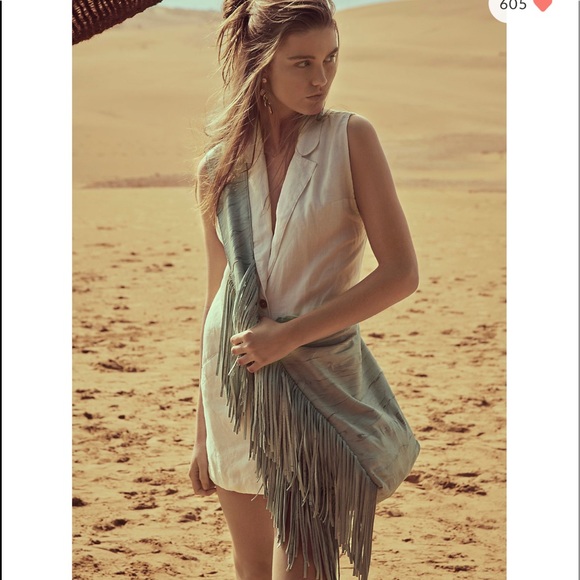 Free People Handbags - Free People Asher fringe hobo crossbody